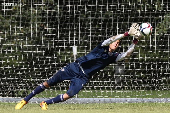 Юноши готовятся в Новогорске