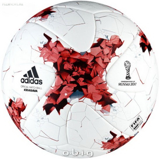 Мяч Кубка Конфедерации будет называться «Adidas Krasava 2017» Мяч Кубка Конфедерации будет называться «Adidas Krasava 2017»