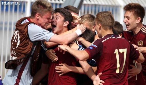 Футболисты молодежной сборной РФ разгромили команду Фарерских островов в отборе ЧЕ