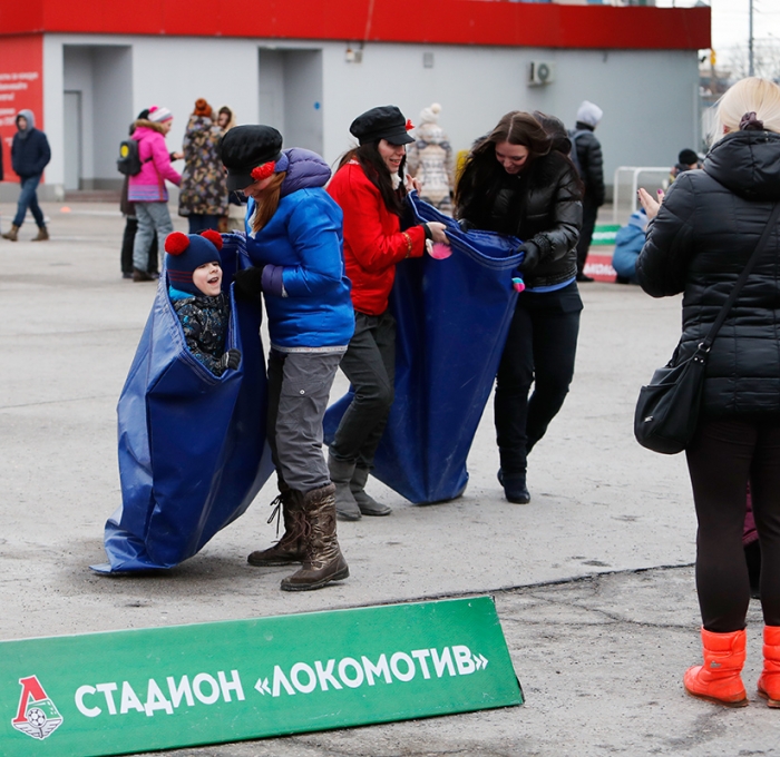 «Масленица» на «Локомотиве»