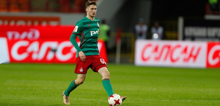 Полузащитник «Локомотива» Алексей Миранч