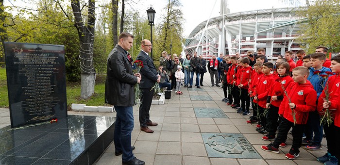 Перед матчем с «Оренбургом» воспитанники