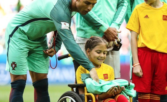 Форвард сборной Португалии Криштиану Рон