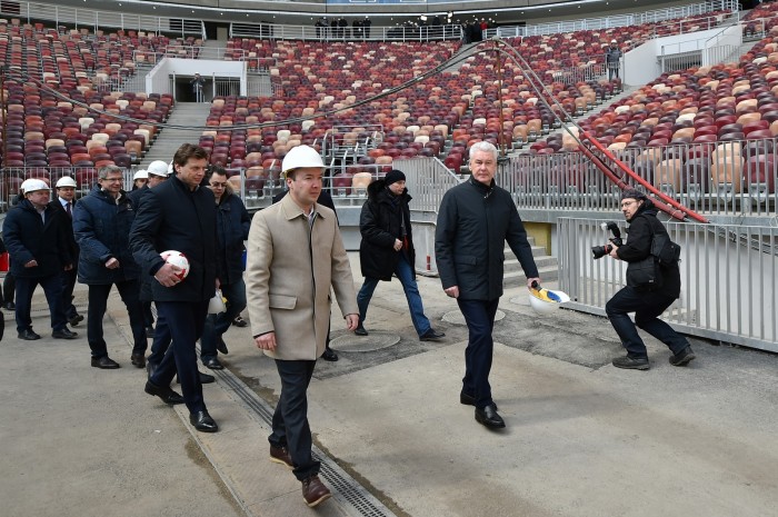 Стадион «Лужники» в Москве готов к введе