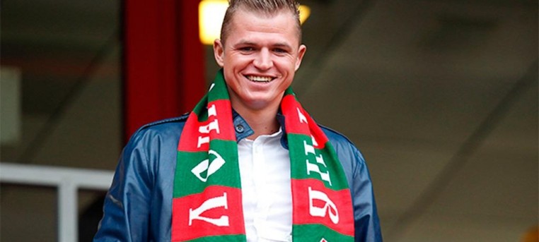 Полузащитник «Локомотива» Дмитрий Тарасо