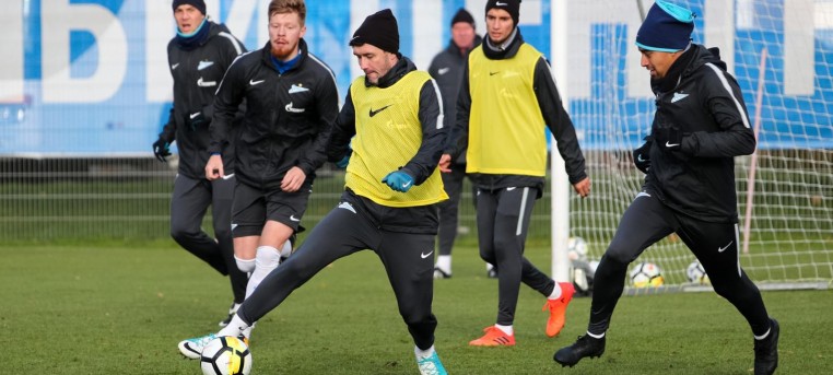 Сегодня утром в тренировочном центре «Зе