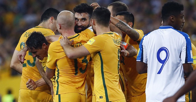 Сборная Австралии по футболу на своем по