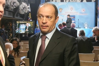 Президент РФПЛ Сергей Прядкин на конфере