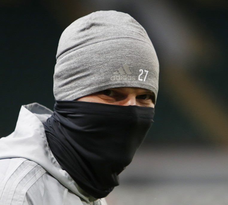 Тренировка перед матчем с «Копенгагеном»