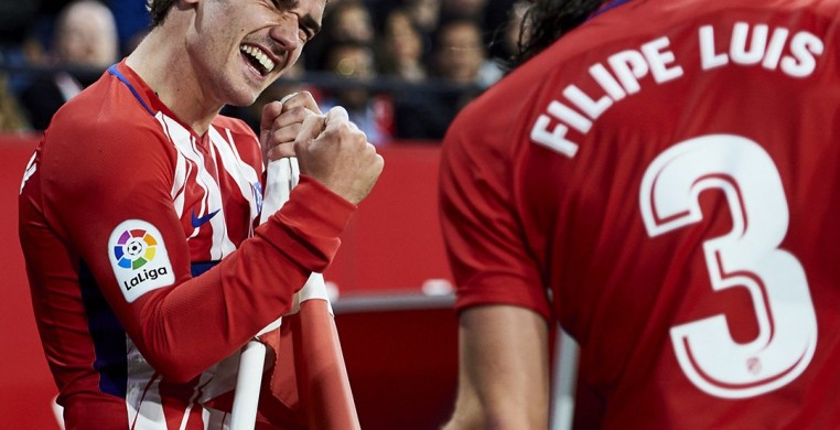 Футболисты «Атлетико» на своем поле взял