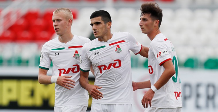 Молодежная команда «Локомотива» играет с