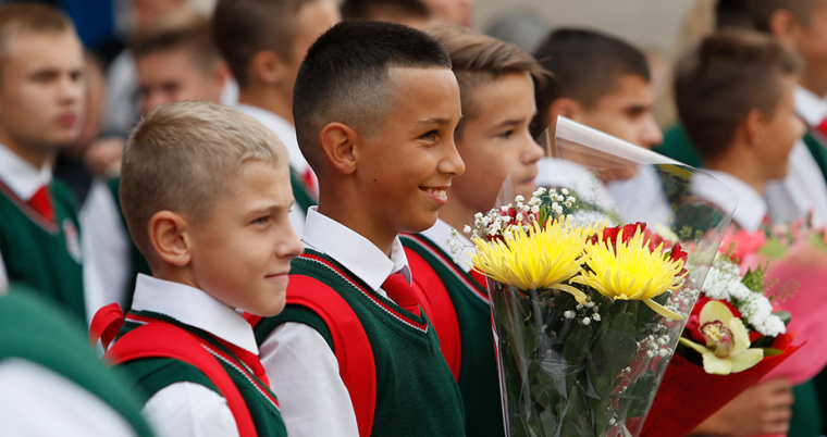 Звонок на первый урок нового учебного го