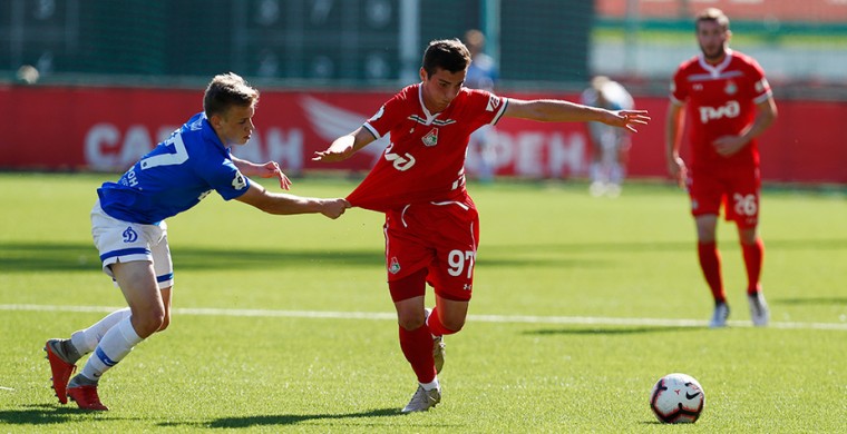 Молодежная команда «Локомотива» играет с