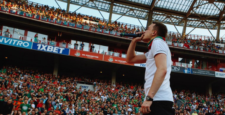 Евгений Кириллов, диктор «Локомотива», р