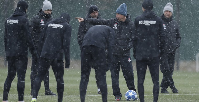 «Локомотив» провел холодную тренировку в