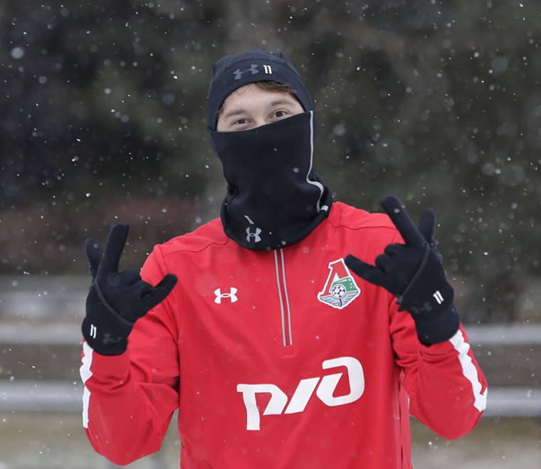 Холодная тренировка в Баковке