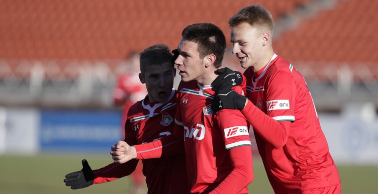 Молодежная команда «Локомотива» играет с