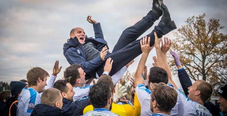 Главный тренер ФК «Рига» Виктор Скрипник