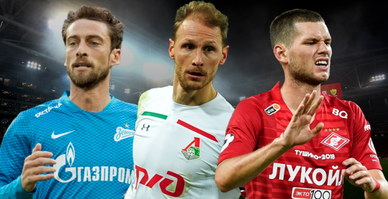 В рейтинге представители лидеров – Зенит