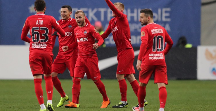 В матче 25-го тура Российской Премьер-Ли