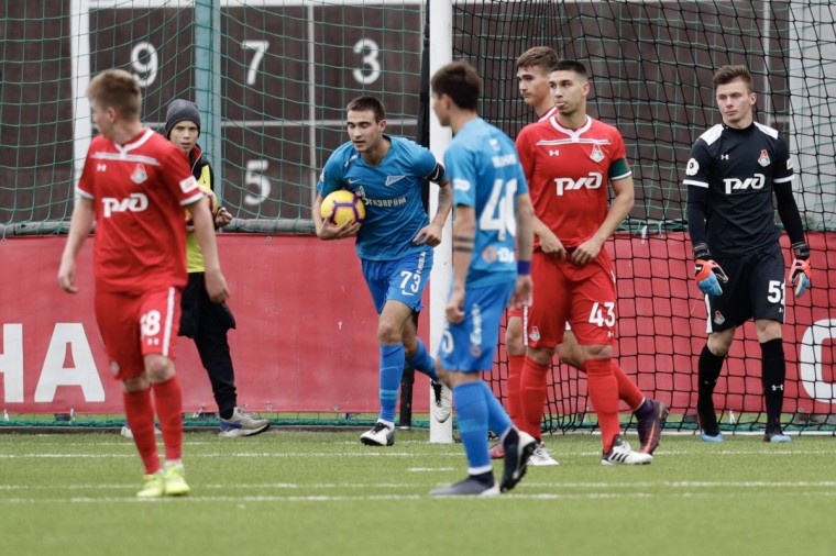 В матче 22-го тура молодёжного первенств