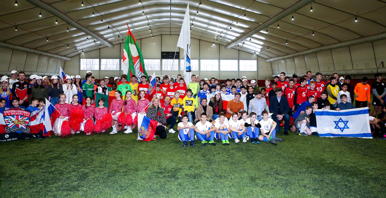 В минувшие выходные в футбольном манеже 