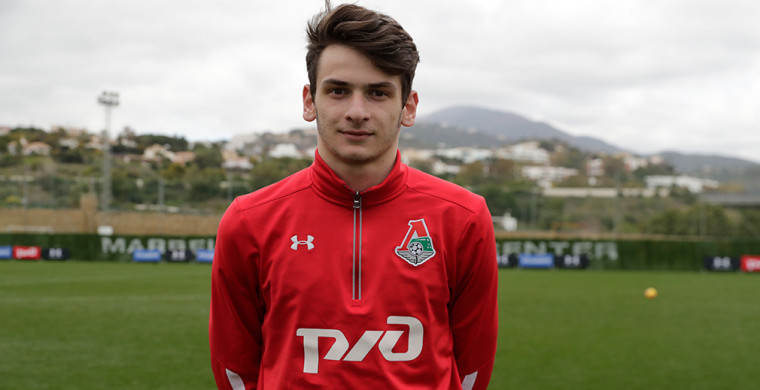 Полузащитник «Рубина» Хвича Кварацхелия 