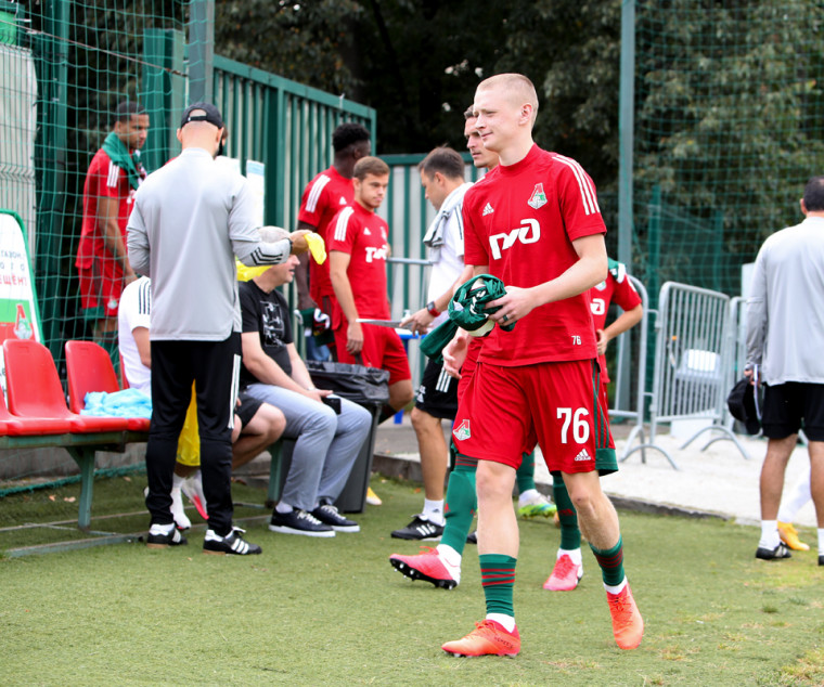 Фоторепортаж с матча «Локомотив» — Сборная России U-19 – 1:3