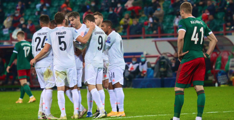 Лига чемпионов. 2-й тур Локомотив М - Ба