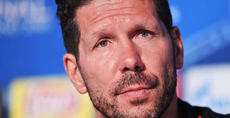 Главный тренер «Атлетико» Диего Симеоне 