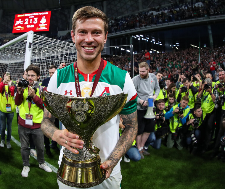 В матче Суперкубка России в 2021 году вс