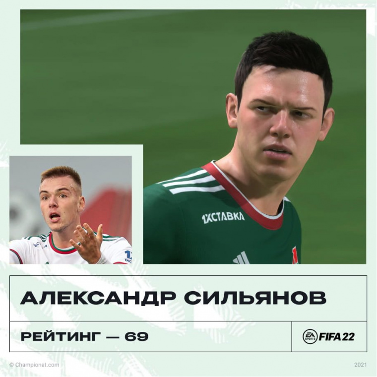 Игроки «Локомотива» в FIFA 22: Зе Луиш — главная звезда, Едвай помолодел