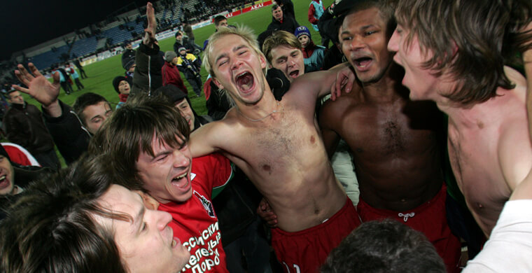 17 лет назад «Локомотив» во второй раз в