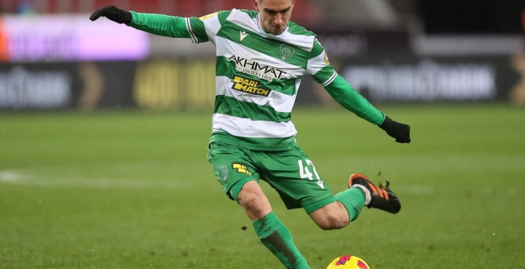 Полузащитник «Краснодара» Даниил Уткин, 