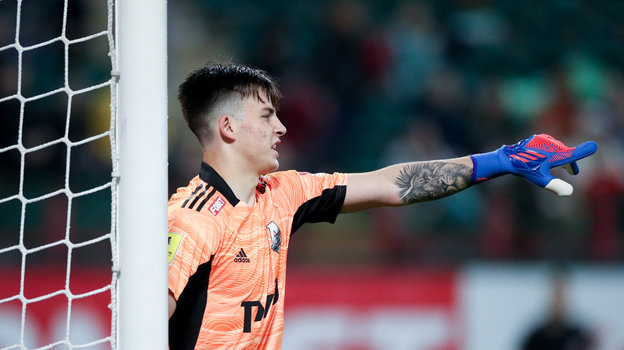 Вратари «Локомотива» Гильерме и Даниил Х