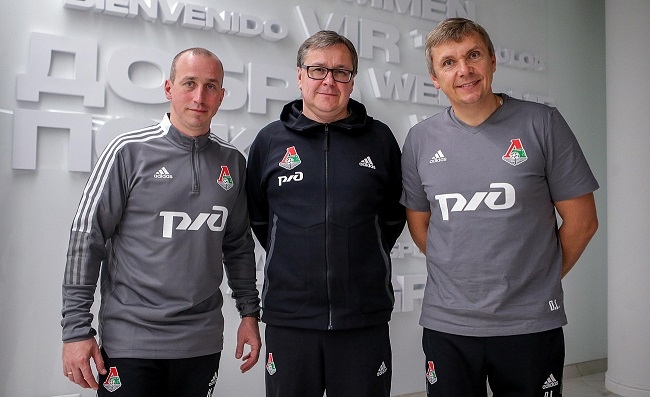 Тренерский штаб основной команды «Локомо