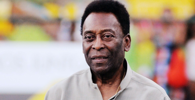 Легендарный бразильский футболист Пеле с