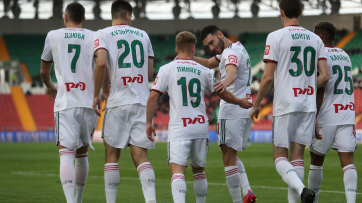 Игроки «Ахмата», «Факела», «Зенита», ЦСК