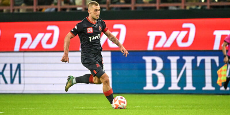 Капитан «Локомотива» Дмитрий Баринов зая